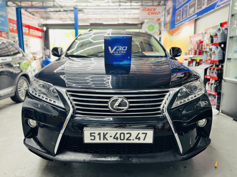 Độ đèn nâng cấp ánh sáng BI LED X-LIGHT V30 ULTRA 2022 NHIỆT MÀU 5000K CHO XE LEXUS RX350 - TRƯỜNG THANH AUTO 40247 - 08/06/2023